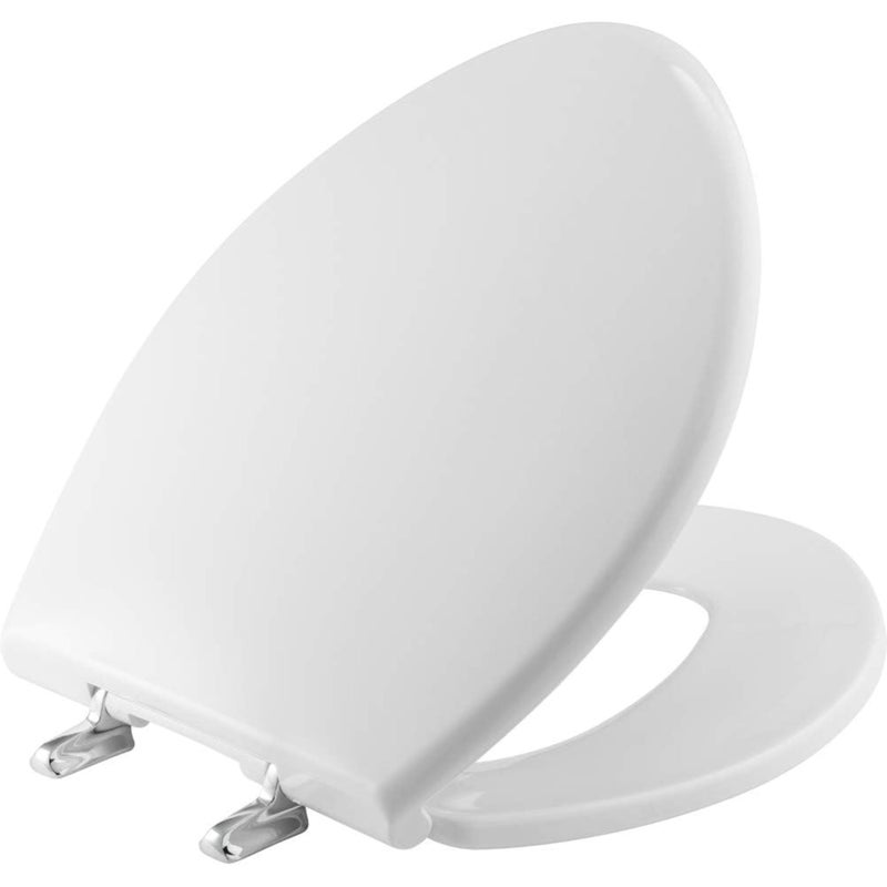 BEMIS 1000CPT Paramont Heavy Duty OVERSIZED Closed Front Toilet Seat with 1,000 lb Weight limit will Never Loosen & Reduce Call-backs, ROUND/ELONGATED, Plastic, White - Image 1